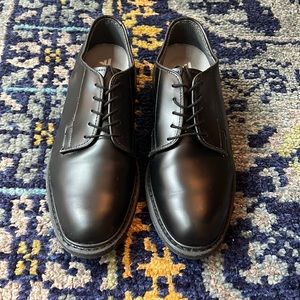 Bates Men’s Leather Uniform Oxford. Size 9 D